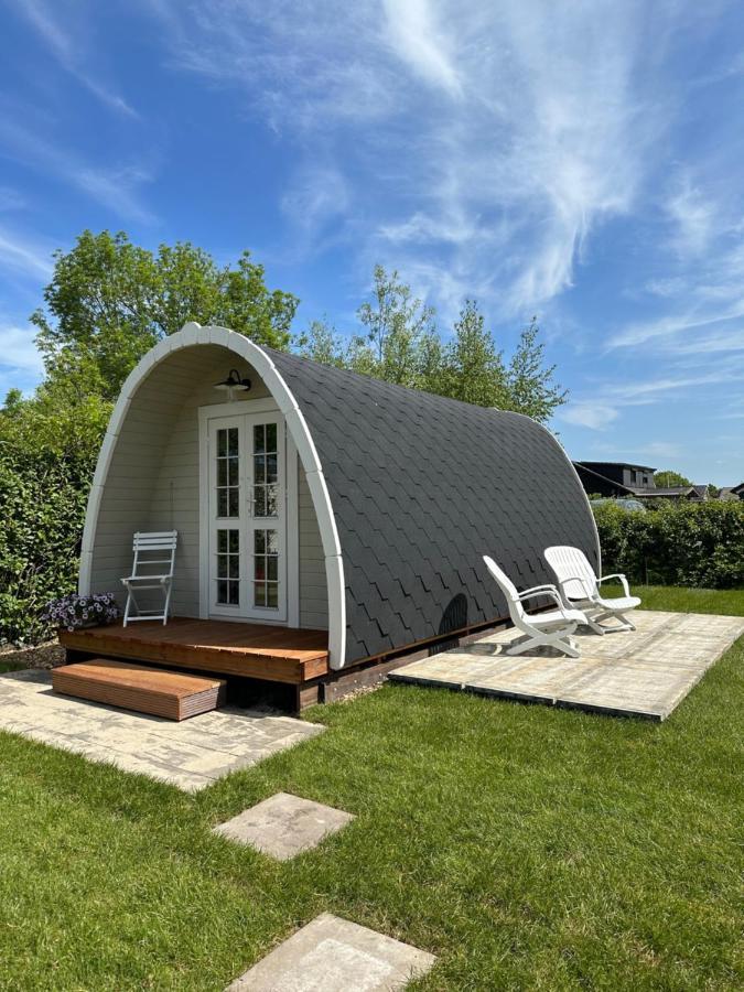 Lodge, Een Super Knus Tiny House, Nabij Vaarwater En Haven! Belt-Schutsloot Экстерьер фото