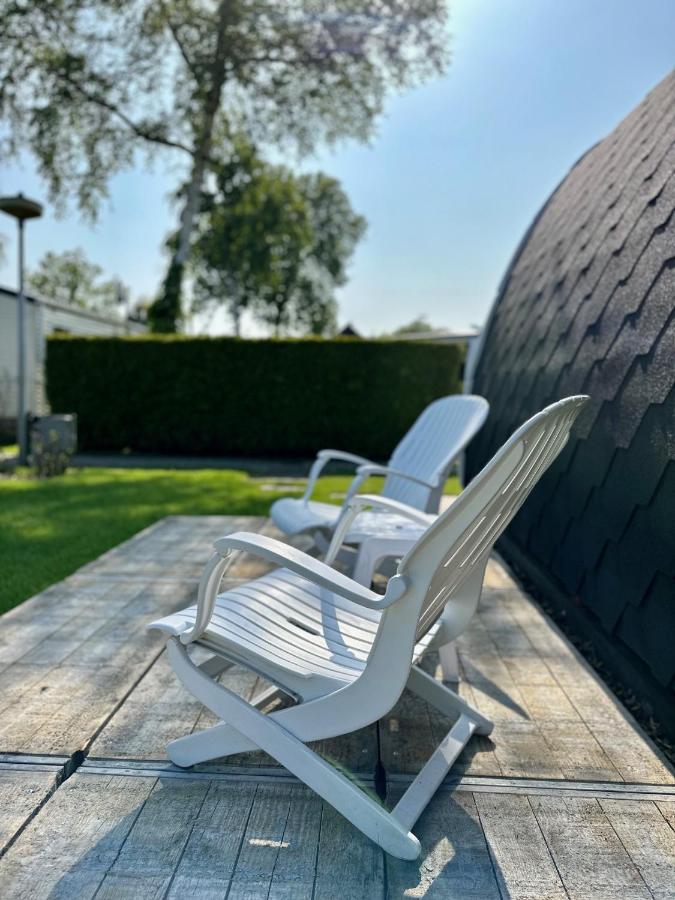 Lodge, Een Super Knus Tiny House, Nabij Vaarwater En Haven! Belt-Schutsloot Экстерьер фото